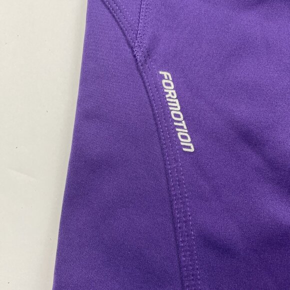 Adidas Formotion Response 1/4 Zip Sweatshirt Women’s L Active Climawarm Purple - Picture 7 of 10